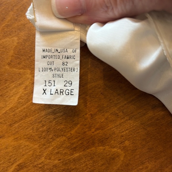 Elegant White Satin Half Slip/Skirt - Picture 5 of 9